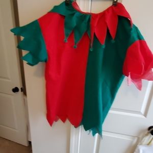 adult sz elf tunic one sz rubies costume